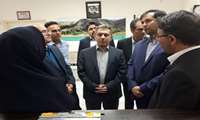 بازدید معاون درمان وزیر بهداشت  از بخش تشخیص و درمان سرطان بیمارستان امام علی (ع) بجنورد